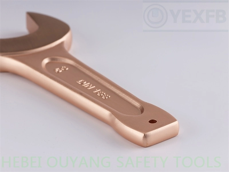 Non-Sparking Oil Gas Safety Tools Striking Open Spanner/Wrench Al-Cu or Be-Cu Atex