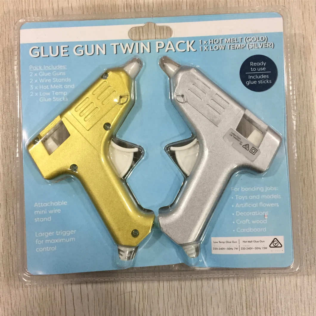 2023 Wholesale High Quality Best Sells 10 W Twin Pack Hot Melt Glue Gun