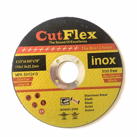 Disco de corte Cutflex High Flexovit Quality Metal S/S Iron Europe Disco de corte