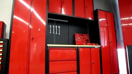Kinbox 12 piezas Organización de garaje Estantería Caja de herramientas Gabinete de almacenamiento para proveedor de garaje